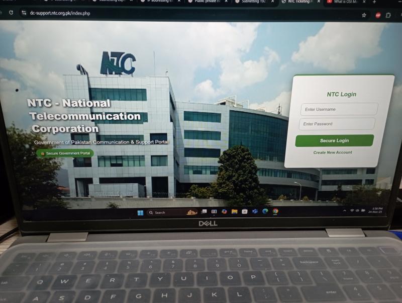 NTC Support Portal